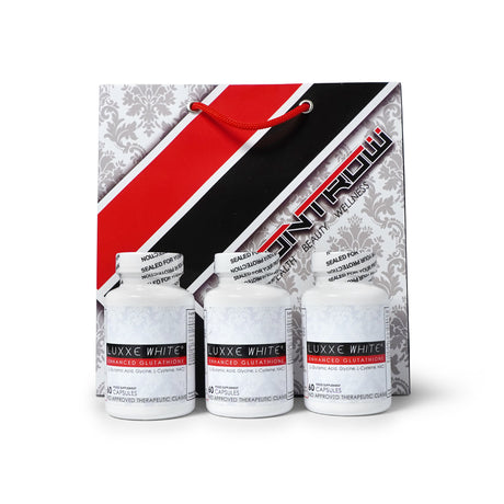 Luxxe White Enhanced Glutathione 60 Capsules 3 Bottles
