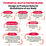 Luxxe White Glutathione Supplement 60 Capsules + Free 2 pcs 01 Skin Whitening Bar