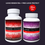 Luxxe Renew 8 Berry Extract Anti Aging Supplement 600mg 60 Capsules + Free Luxxe Protect