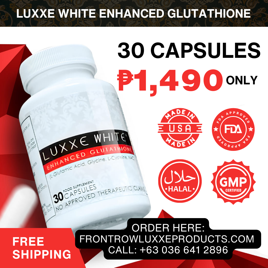 Luxxe White Enhanced Glutathione 30 Capsules