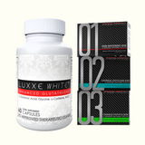 Luxxe White Glutathione 60 Capsules + Free Protect or Soaps, Coffee, Collagen