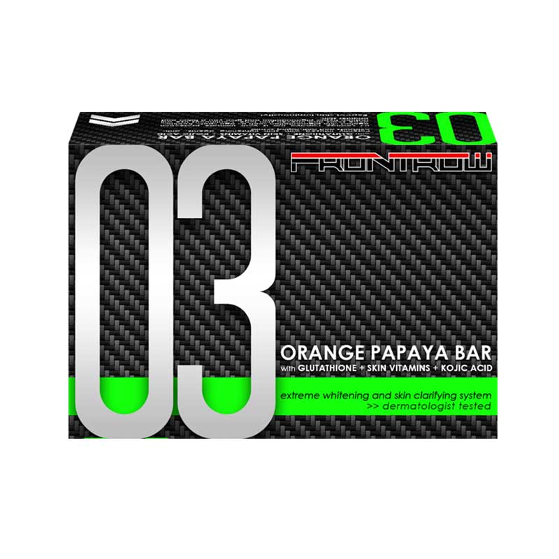 03 Orange Papaya Bar Extreme Whitening and Skin Clarifying